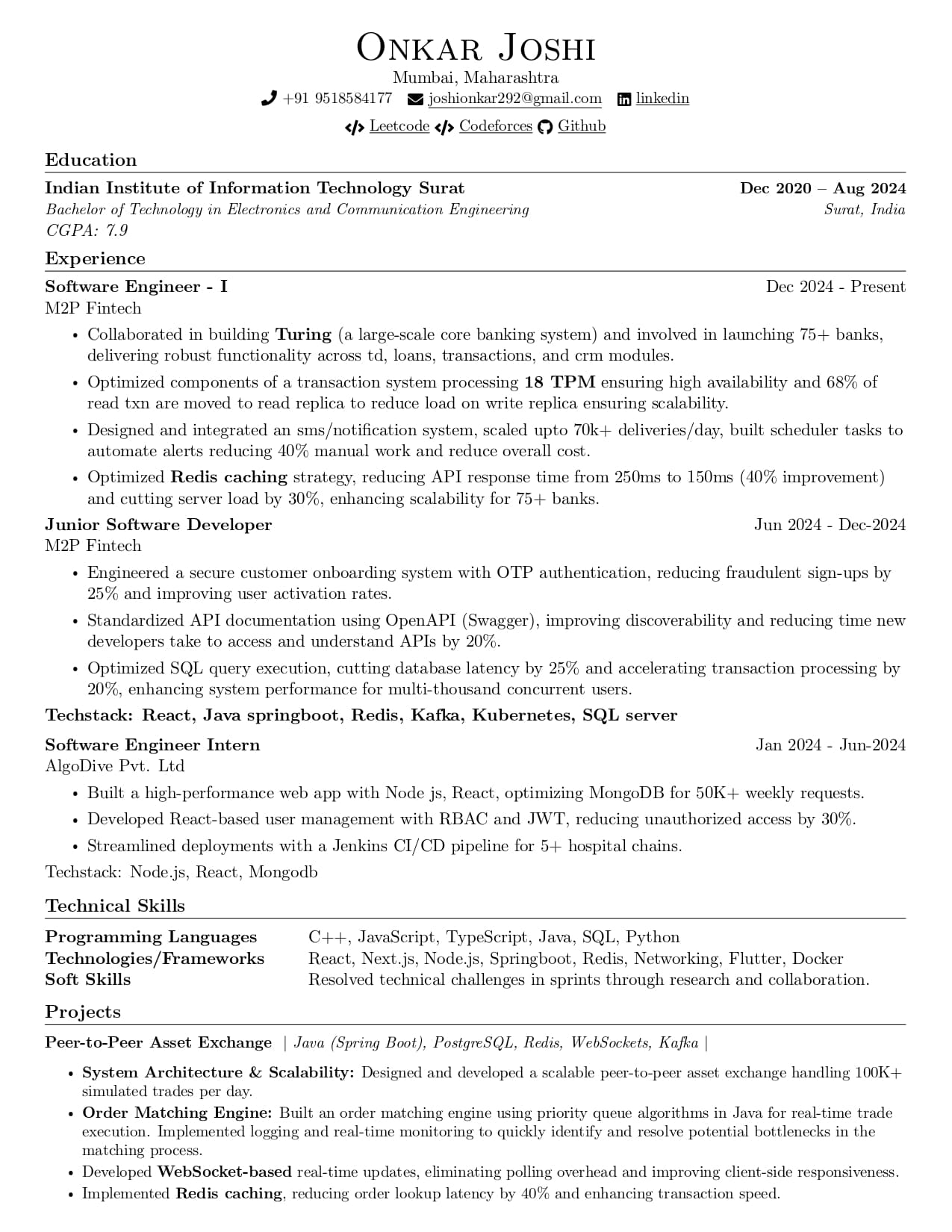 My Resume